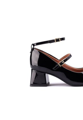 Tacón Bajo Negro Vizzano