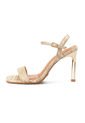 Sandalia Tacon Metalizado Dorado Boreal Vizzano de Vizzano