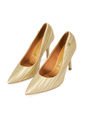 Stiletto Alto Metalizado Dorado Boreal Vizzano de Vizzano