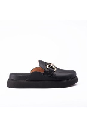 Clog Negro Dorado Vizzano