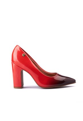 Tacón Alto Difuminado Rojo Vizzano
