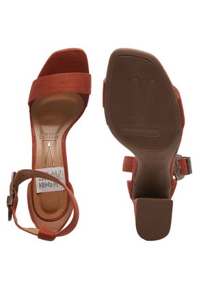 Sandalia Tacón Terracota Vizzano