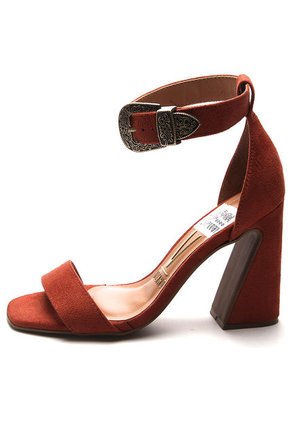 Sandalia Tacón Terracota Vizzano