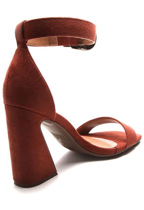 Sandalia Tacón Terracota Vizzano