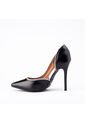 Stiletto Alto Negro Plata Vizzano de Vizzano