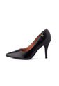 Tacón Stiletto Negro Napa Vizzano de Vizzano