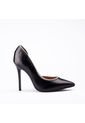 Stiletto Alto Negro Plata Vizzano de Vizzano