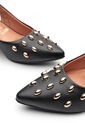 Tacon Bajo Cuadrado Slingback Negro Vizzano de Vizzano