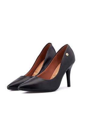 Tacón Stiletto Negro Napa Vizzano
