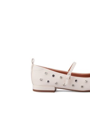 Baleta Blanco Plata Vizzano