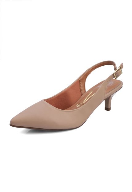 Tacón Medio Beige Vizzano