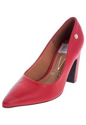 Tacón Medio Rojo Vizzano