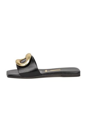 Sandalia Plana Negro Vizzano
