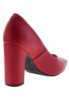 Tacón Medio Rojo Vizzano