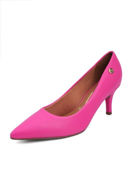 Tacón Medio Fucsia Vizzano