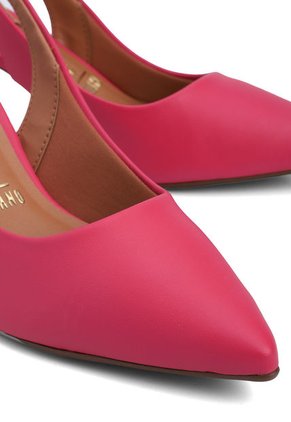 Tacón Medio Fucsia Vizzano