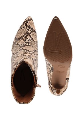 Botín Beige/Café Vizzano