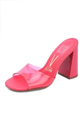 Sandalia Tacón Alto Fucsia Vizzano
