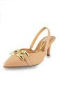 Tacón Medio Nude - Dorado Vizzano de Vizzano