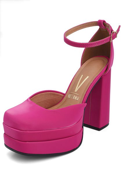 Tacón Alto Fucsia Vizzano
