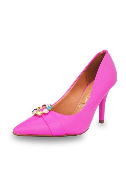Tacón Alto Fucsia Vizzano