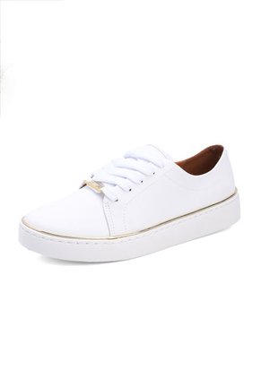 Tenis Lifestyle Blanco-Dorado Vizzano