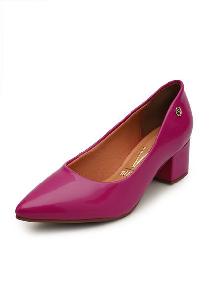 Tacón Bajo Magenta Vizzano