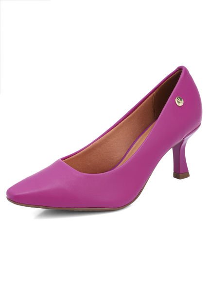 Tacón Medio Violeta Vizzano