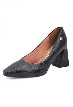 Tacón Medio Negro Vizzano