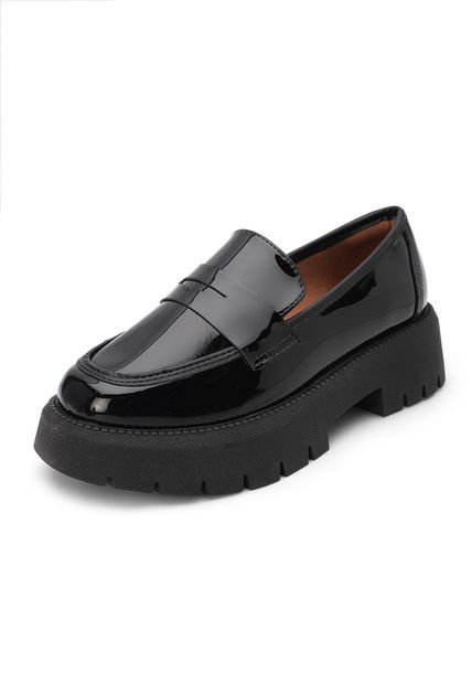Mocasín Chunky Negro Vizzano
