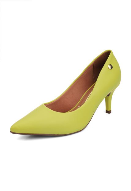 Tacón Medio Amarillo Vizzano