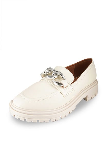 Mocasín Crema Vizzano