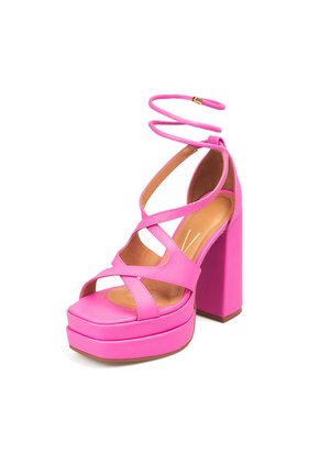 Sandalia Plataforma Napa Fucsia Vizzano
