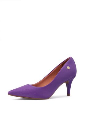 Tacón Medio Morado Holográfico Vizzano