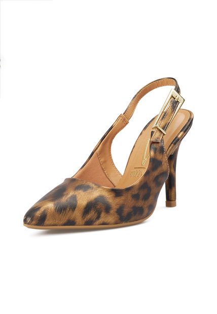 Tacón Alto Animal Print Vizzano