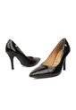 Tacon Stiletto Alto Negro Croco Vizzano de Vizzano