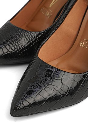 Tacón Alto Negro Vizzano