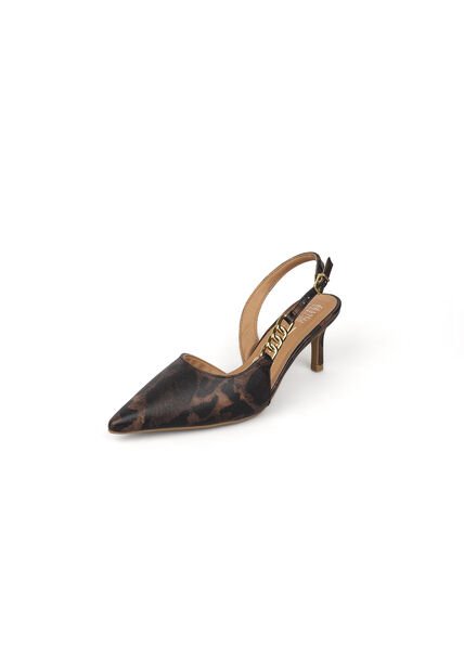 Tacon Stiletto Bajo Multi Café Vizzano