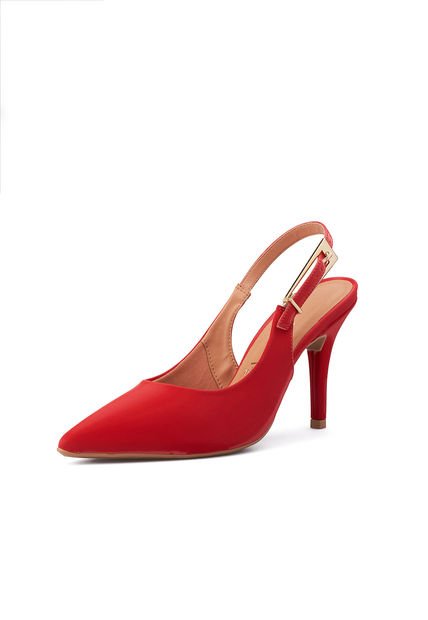 Tacón Alto Glossy Rojo Vizzano