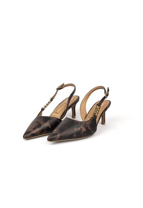 Tacon Stiletto Bajo Multi Café Vizzano