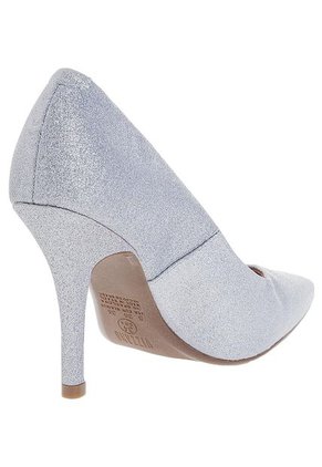 Tacón Alto Plateado Vizzano