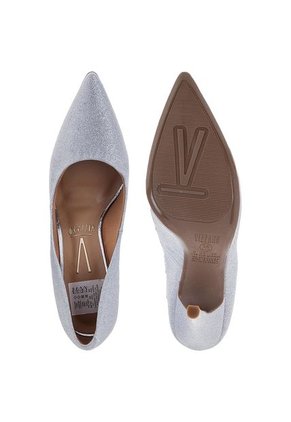 Tacón Alto Plateado Vizzano