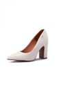 Tacón Alto Cuadrado Blanco Vizzano de Vizzano