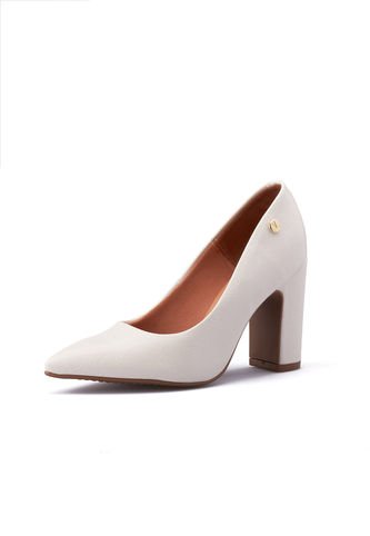 Tacón Alto Cuadrado Blanco Vizzano Vizzano