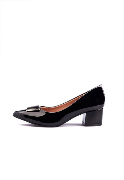 Tacon Medio Negro Dorado Vizzano