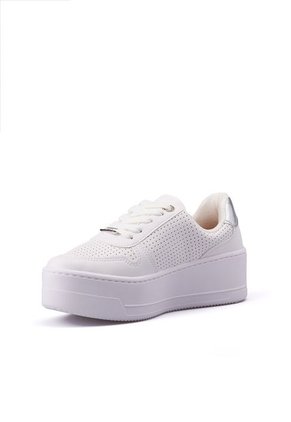 Tenis Lifestyle Plataforma Blanco Vizzano
