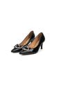 Tacon Stiletto Medio Verniz Negro Vizzano de Vizzano