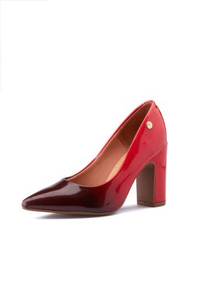 Tacón Alto Difuminado Rojo Vizzano