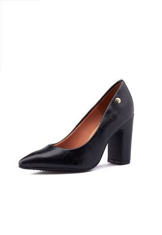 Tacón Alto Cuadrado Negro Vizzano Vizzano