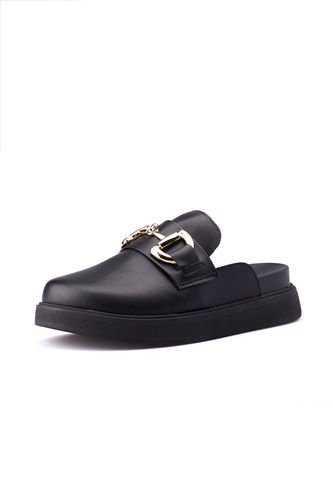 Clog Negro Dorado Vizzano Vizzano